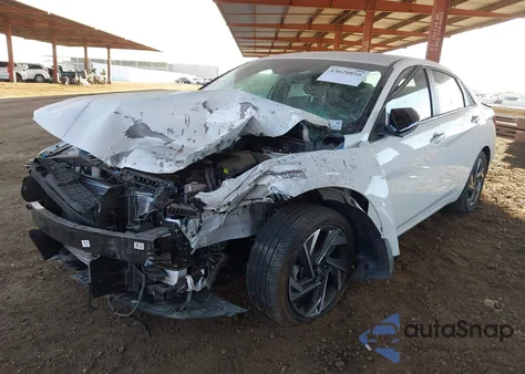 2025 Hyundai Elantra Sel Sport z USA, uszkodzony, nr VIN KMHLM4DG3SU961845